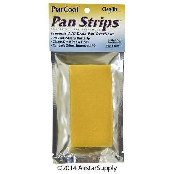 (6) Pack - Nu-Calgon 61042 PurCool Condensate 5 Ton Pan Strips # 2001D