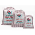 thumbnail image 1 of Darling Souvenir Multicolor Little Man Baby Shower Custom Party SuppliesÂ&nbsp;Drawstring PouchesÂ&nbsp;Favor Bags 15 Pieces, 1 of 5