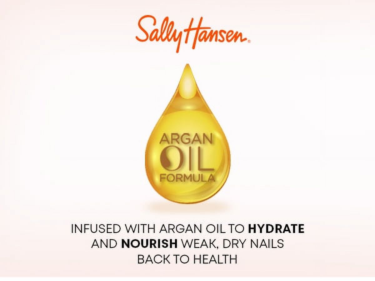 Sally Hansen Color Therapy Nail Polish, Sunrise Salutation, 0.5 oz, Restorative, Argan Oil Formula - image 5 of 15