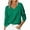 01 Green, variant on Fewfanhot Sweaters for Women Soft V Neck Long Sleeve Fall Casual Regular Fit Sweater Tops