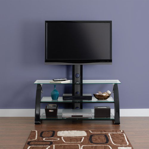 Spar Glass and Metal TV Stand for TVs up to 65" - Walmart ...