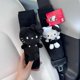 thumbnail image 3 of Sanrioed-funda protectora para cinturón de seguridad de coche, muñeco de peluche de la serie Black Hellokittys Kuromi, accesorios creativos para Interior de coche Kawaii, 3 of 5