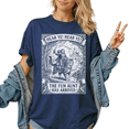 thumbnail image 6 of Hear Ye Hear Ye The Fun Aunt Has Arrived Shirt, Funny Medieval Cat Shirt, Comfort Colors Aunt Knight Riding Cat Gift T-Shirt, 6 of 8