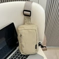 thumbnail image 4 of Cinvoph Small Sling Bag for Women Crossbody Sling Backpck Lightweight Chest Bag Daypack for Travel Casual Daily, Khaki, 4 of 9