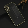 thumbnail image 2 of Compatible with Samsung Galaxy A24 Case for Women Men, Ultra Thin Samsung A24 Case Silicone Cute Shockproof Plating Electroplate Soft Phone Case Cover (Black), 2 of 13