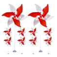 thumbnail image 1 of 10Pcs Desk Pinwheel Decors Pinwheel Decors Spinners Windmill Decorations for Garden, 1 of 8