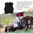 thumbnail image 3 of Naiovety Chaleco acolchado transpirable para niños, equipo de protección para montar, chaleco de seguridad ajustable a prueba de golpes para el cuerpo, Cuidado ecuestre y deportes L Naiovety OD022029-03, 3 of 6