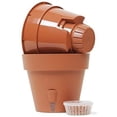 thumbnail image 3 of DecoPots -Self Watering Planter - Indoor Outdoor with Bottom Watering and Water Level Indicator 9.2", Sand, 3 of 8