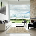 thumbnail image 7 of Ahgly Company Machine Washable Indoor Rectangle Abstract Camel Brown Area Rugs, 2' x 5', 7 of 7