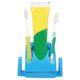 thumbnail image 3 of Contenedor multifuncional del soporte del soporte del cepillo de dientes del color del caramelo para el uso del baño azul, 3 of 8