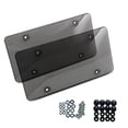 thumbnail image 4 of License 2Pcs License Plate Protector Unbreakable License Plate Frames with Screw Caps, Dustproof License Plate Cover for Cars, Trucks, 4 of 5