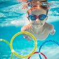 thumbnail image 3 of Play Day Sparkly Pool Ring Diving Set for Children, Multi-Color, 6 Rings, 3 of 8