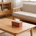 thumbnail image 1 of Funda para caja de pañuelos de cartón compuesto para mesa de centro de sala de estar – Soporte de plástico con tapa estilo cajón para escritorio de oficina, baño o mesita de noche, 1 of 6