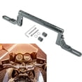 thumbnail image 1 of Extensor de manillar de motocicleta 8mm universal de aleación de aluminio barra de equilibrio soporte con distancia de agujero central de mm tono titanio 1 juego, 1 of 6
