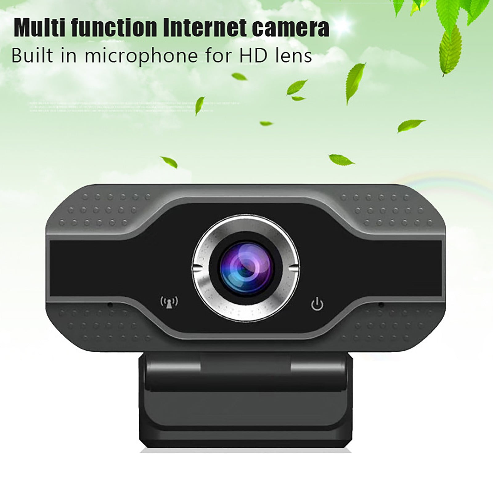 Web Camera HD 1080P USB Computer Webcam with Built In Microphone Plug and Play PC Laptop Desktop Camera for Online Teaching Video Calling Conferencing Streaming Recording