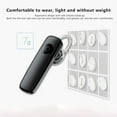 thumbnail image 4 of Bluetooth Headset - V5.0 Wireless Handsfree Earpiece Built-in Dual Mic Noise Cancelling, 10 Days Standby 16Hrs HD Talktime Ultralight Headset for Android Samsung Laptop(Black),black, 4 of 9