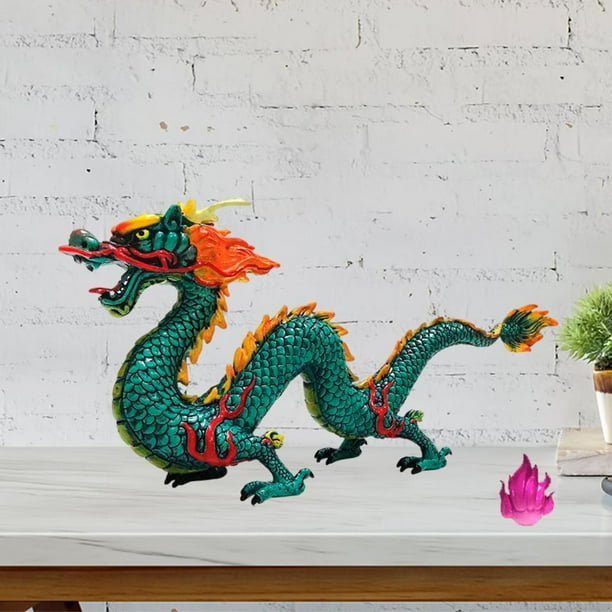 Adornos de Bestia Mítica Oriental CUTICAT de Chino Simulado Figura