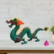 thumbnail image 5 of Adornos de Bestia Mítica Oriental CUTICAT de Chino Simulado Figura de dragón azul, 5 of 8