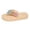 Beige, variant on Women’s Summer Soft Bottom Flat Sandals – Chain Accented Beach Slides with Stone Pattern, Non‑Slip Lightweight Outdoor Flip Flops Beige 40