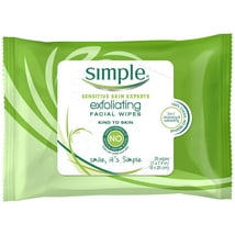 Simple Kind to Skin Exfoliating Wipes