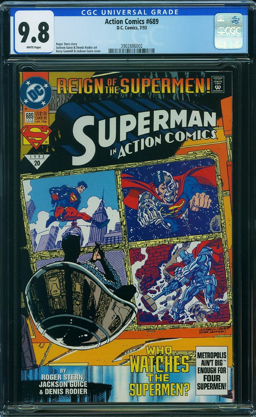 Cover of Action Comics #689
