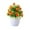 Orange, variant on Kraoden Artificial Five-leaf Plum Potted Plant, Lifelike Indoor Bonsai Decor for Home, Office, Garden, and Desk, Maintenance-Free Simulation Plant for Year-Round Use