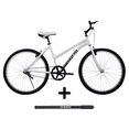 thumbnail image 1 of Combo Bicicleta BENOTTO PMO R26 D 1V Blanco con Bomba de Aire, 1 of 3