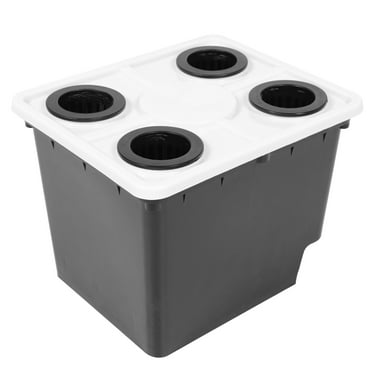 LULULION Greenhouse Planting Bucket Hydroponic System Food Grade for Vegetables 1Set