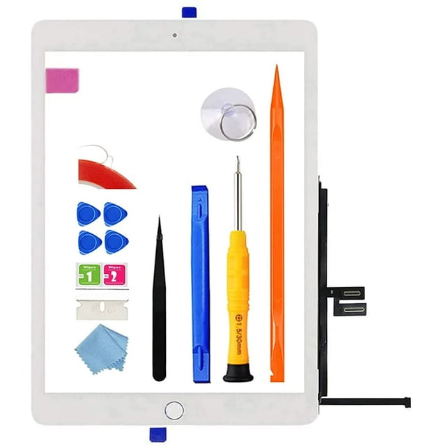 GoodFixer iPad 7th 8th Gen Screen Replacement Digitizer 10.2" A2197 A2198