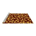 thumbnail image 2 of Ahgly Company Machine Washable Indoor Rectangle Oriental Yellow Industrial Area Rugs, 2' x 3', 2 of 4