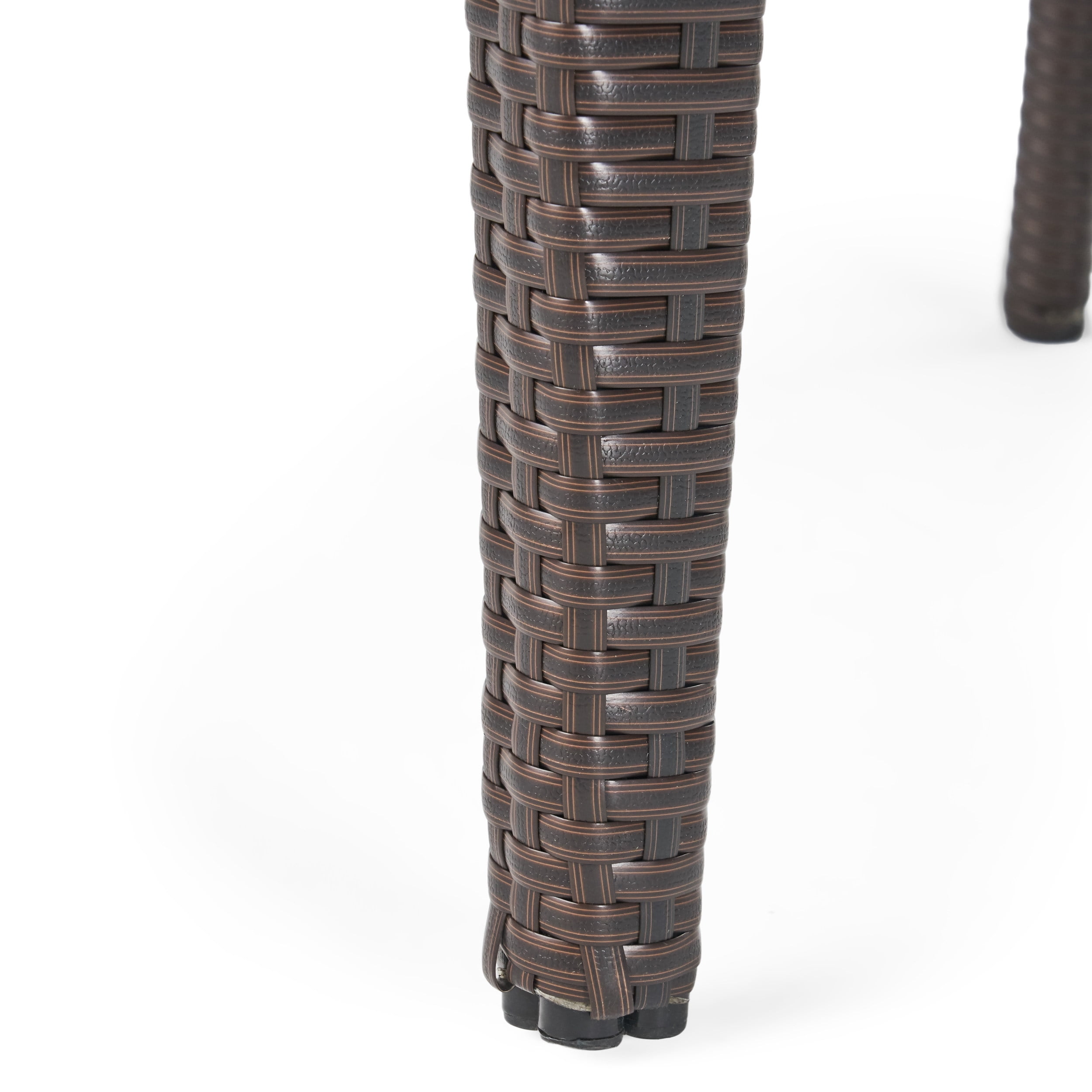 Brown Outdoor Wicker Chairs (Set of 2)