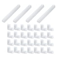 thumbnail image 1 of 32 protectores de esquinas de espuma para marcos de fotos, muebles, TV, de arte, fotos, suministros para mudanzas, 1 of 9