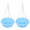 thumbnail image 1 of Weiweiguan 2 Sets Hanging Flowerpot Fence Railing Wall Hanging Planter Plant Container, 1 of 6