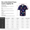thumbnail image 4 of Picia Sea Jellyfish Gentle Cotton Regular Fit Short Sleeve Casual Hawaiian Shirt for Men-XX-Large, 4 of 9