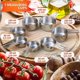 thumbnail image 2 of Juego de tazas y cucharas medidoras de acero inoxidable Foohvr 14 piezas, 2 of 5