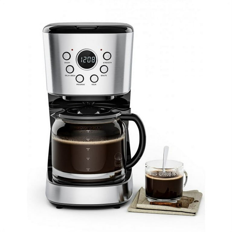 110V/220V 450W Household Electric Steam Drip Coffee Maker Automatic Dual  Cup Coffee Machine Dual-use