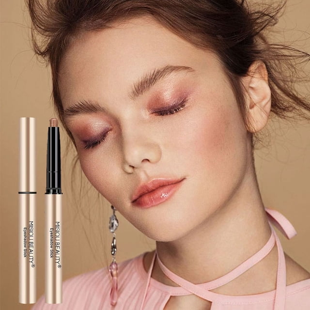Xihbxyly En venta Lápiz de sombra de ojos Lazy Eye Makeup, iluminador perlado, resistente al agua, que no se corre