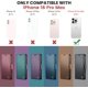 thumbnail image 2 of Funda tipo cartera para iPhone 16 Pro Max con tarjetero, función atril, bloqueo RFID, cierre magnético, funda protectora de piel sintética a prueba de golpes para iPhone 16 Pro Max, 2 of 8