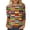 Green, variant on Conairie Crew Neck T Shirts for Women Casual Stripe Loose 3/4 Sleeve Shirt Trendy Elegant Comfy Work Tee Pullover Outfits Blue L
