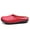 Red, variant on Woobling Womens Mules Slip On Flats Comfort Clogs Lightweight Slides Walking Leather Mule Light Blue US 4