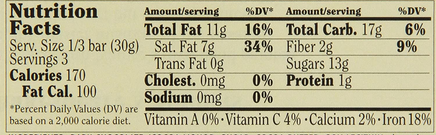 Chocolove - Dark Chocolate Bars Box Orange Peel - 12 Bars Pack Of 12