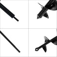 thumbnail image 4 of VASGOR Set of 5 Auger Drill Bit for Planting (1.6x16", 2x16", 2.6x16", 3x16", 3.5x16") - Easy Planter Garden Auger - Bulb & Bedding Plant Augers - Post Hole Digger for 3/8” Hex Drive Drill, 4 of 9