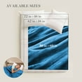 thumbnail image 5 of GONUES Electric Throw Blanket 50"x 60" Soft Flanne with 4 Heating Levels & 3 Hours Auto Shut off, Machine Washable - Blue, 5 of 8