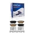 thumbnail image 4 of Detroit Axle - 10pc Brake Kit for 1993-1995 Honda Civic, 1994-2001 Acura Integra, Disc Brake Rotors Ceramic Brakes Pads w/Hardware Replacement: 10.32'' inch Front and 9.41 inch Rear Rotor, 4 of 9