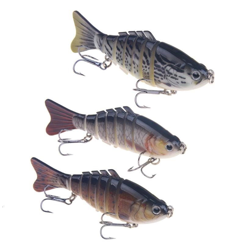 Swimming Baits Set 3 Count 10 Cm Fish Swimbait for River Use