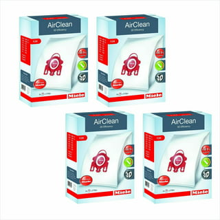 Miele Vacuum Cleaner AirClean Dust Bags F /J /M Box of 4 + 2 Filter -  Aspirateur 2000 plus