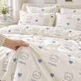 thumbnail image 6 of Disposable Travel Bed Set, King Size Disposable Bed Sheets For Travel, Disposable Bed Sheets, Printed Disposable Sheets 4-Piece Travel Bedding Kit, 6 of 6