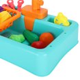thumbnail image 4 of Bañera multifuncional para pájaros y mascotas, baño automático para loros, ducha para pájaros con juguete (azul), 4 of 8