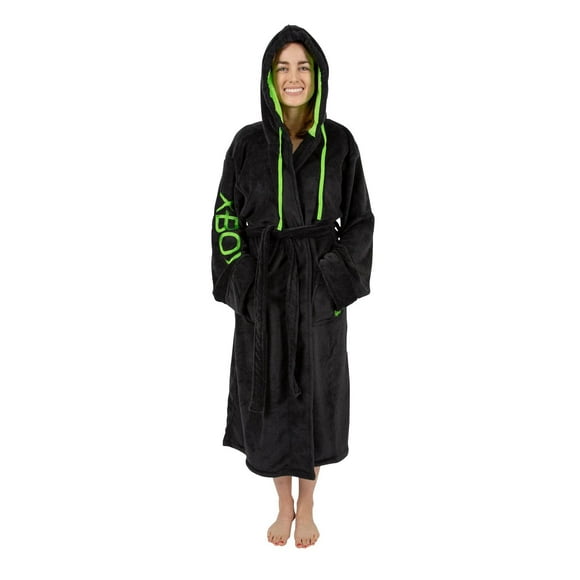Xbox Peignoir à Capuche en Polaire Unisexe pour Adultes / Taille Unique