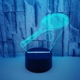 thumbnail image 3 of YSITIAN 3D illusion night light USB powered 7-color LED light, suitable for children's gift bedroom decoration YT-14953, 3 of 3